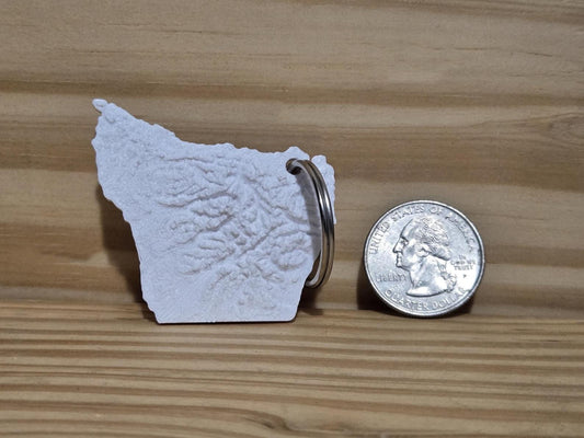 Olympic National Park - 3d Printed Keychain