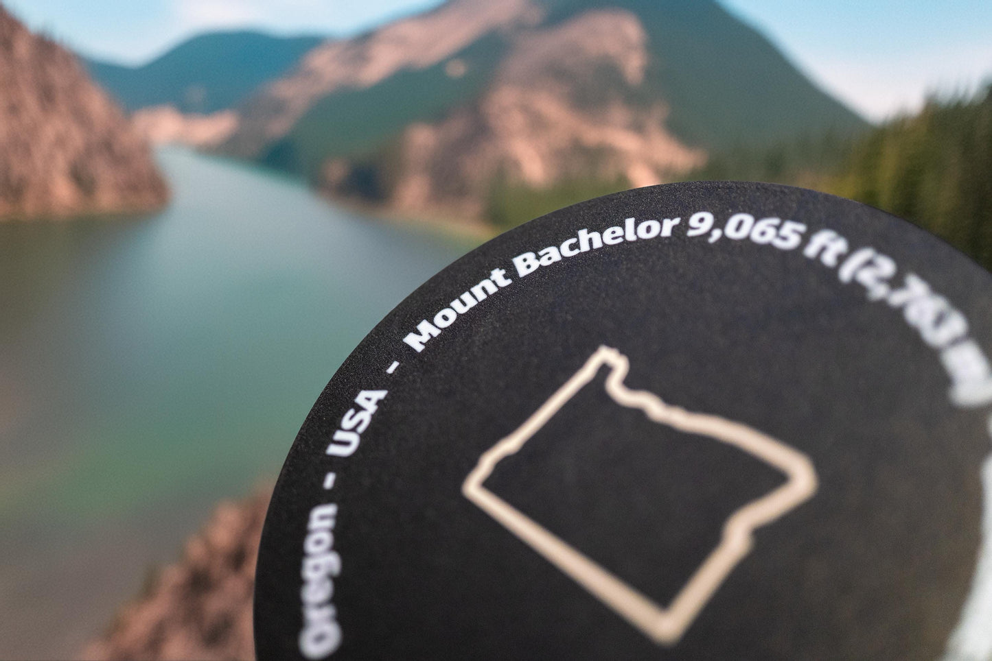 Mt. Bachelor | Mountain Art | 3D Printed