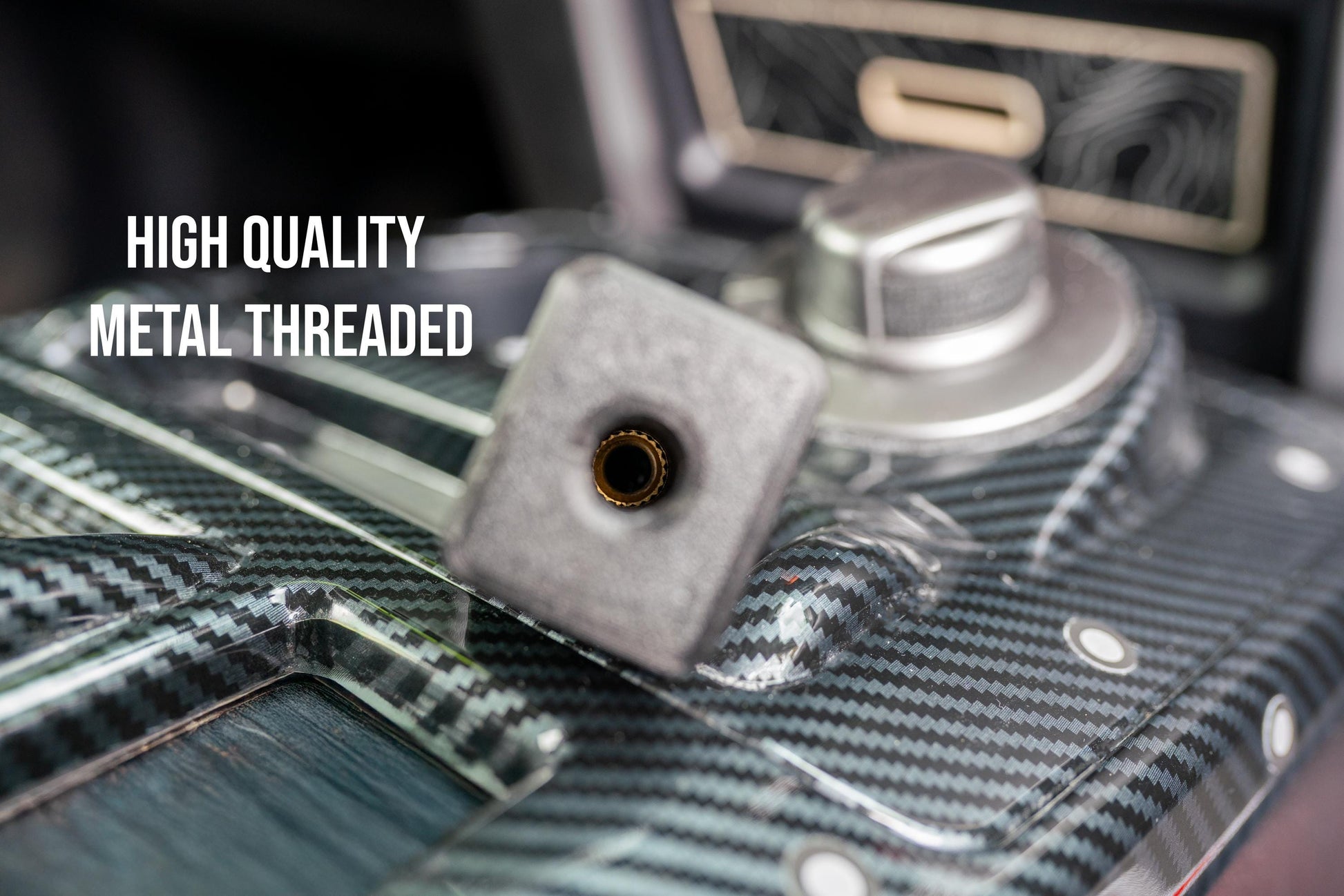 Camper's Shift Knob | For Toyota 4Runner | Carbon Fiber Composite | Toyota Interior Upgrade | Premium | 2004-2024