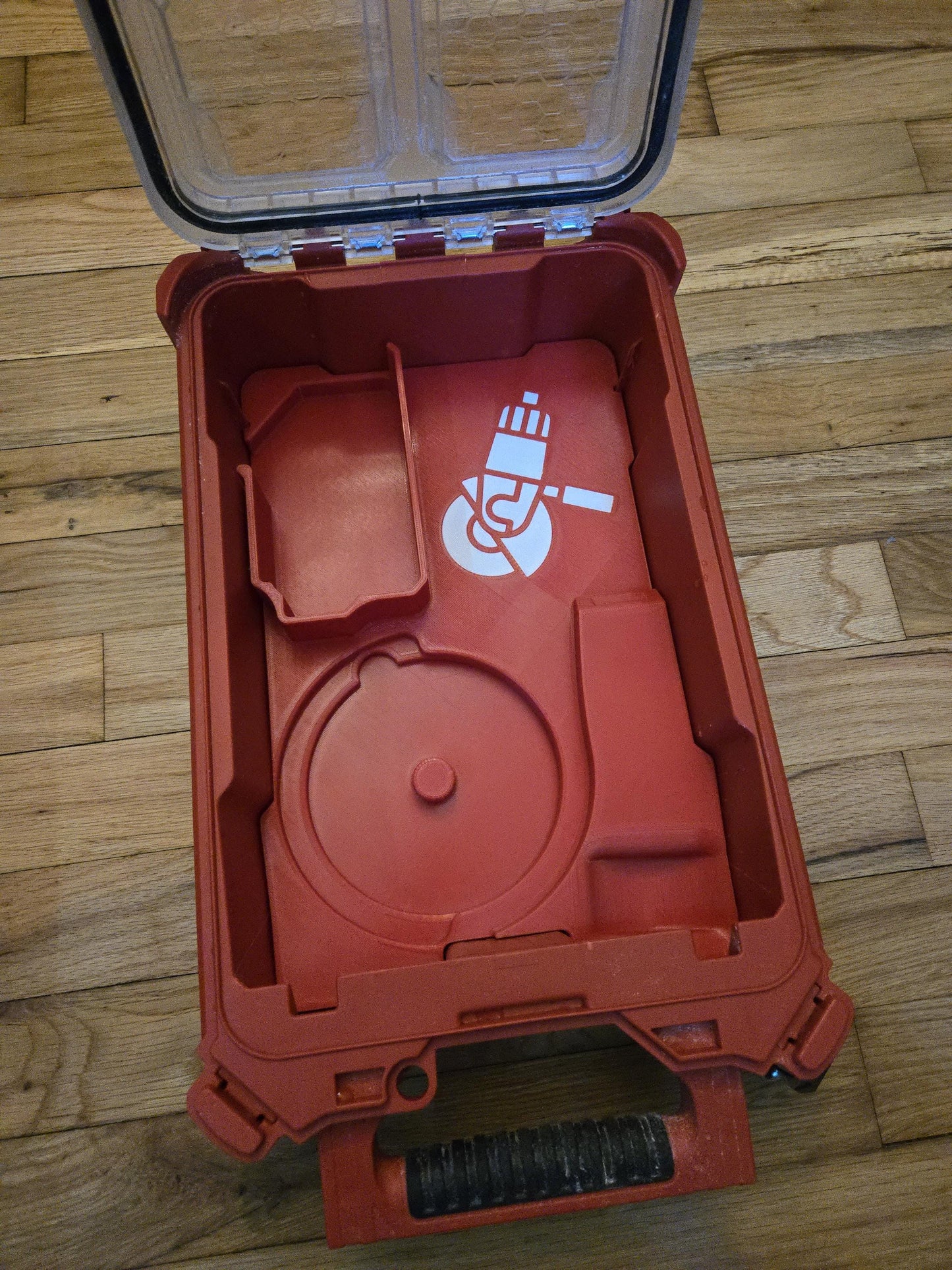 M18 Grinder Packout Organizer (48-22-8435) FITS 2780/2780-20 | Integrated Disk, Wrench & Guard Holder |