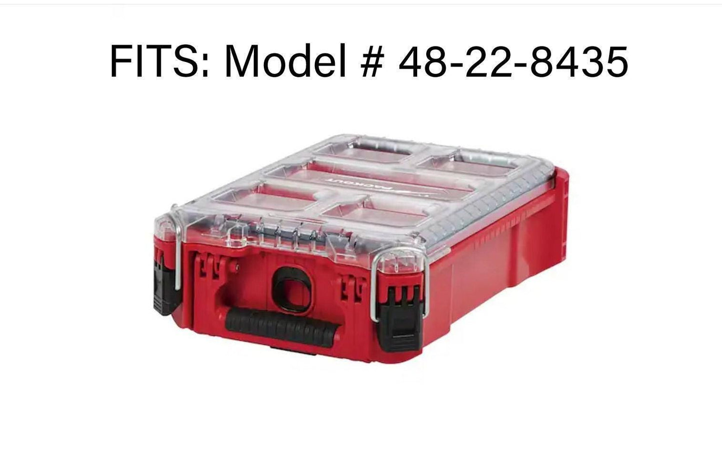 M18 Grinder Packout Organizer (48-22-8435) FITS 2780/2780-20 | Integrated Disk, Wrench & Guard Holder |