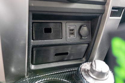 Blank Dash Cubbies for Toyota 4Runner (5th Gen, 2014+) | Dashboard Storage Drawers | Interior Organizer
