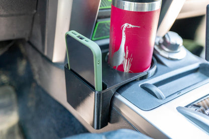 Cup Holder for 4Runner (2010-2024) | Phone Holder | Dual Console Organizer Insert | Toyota