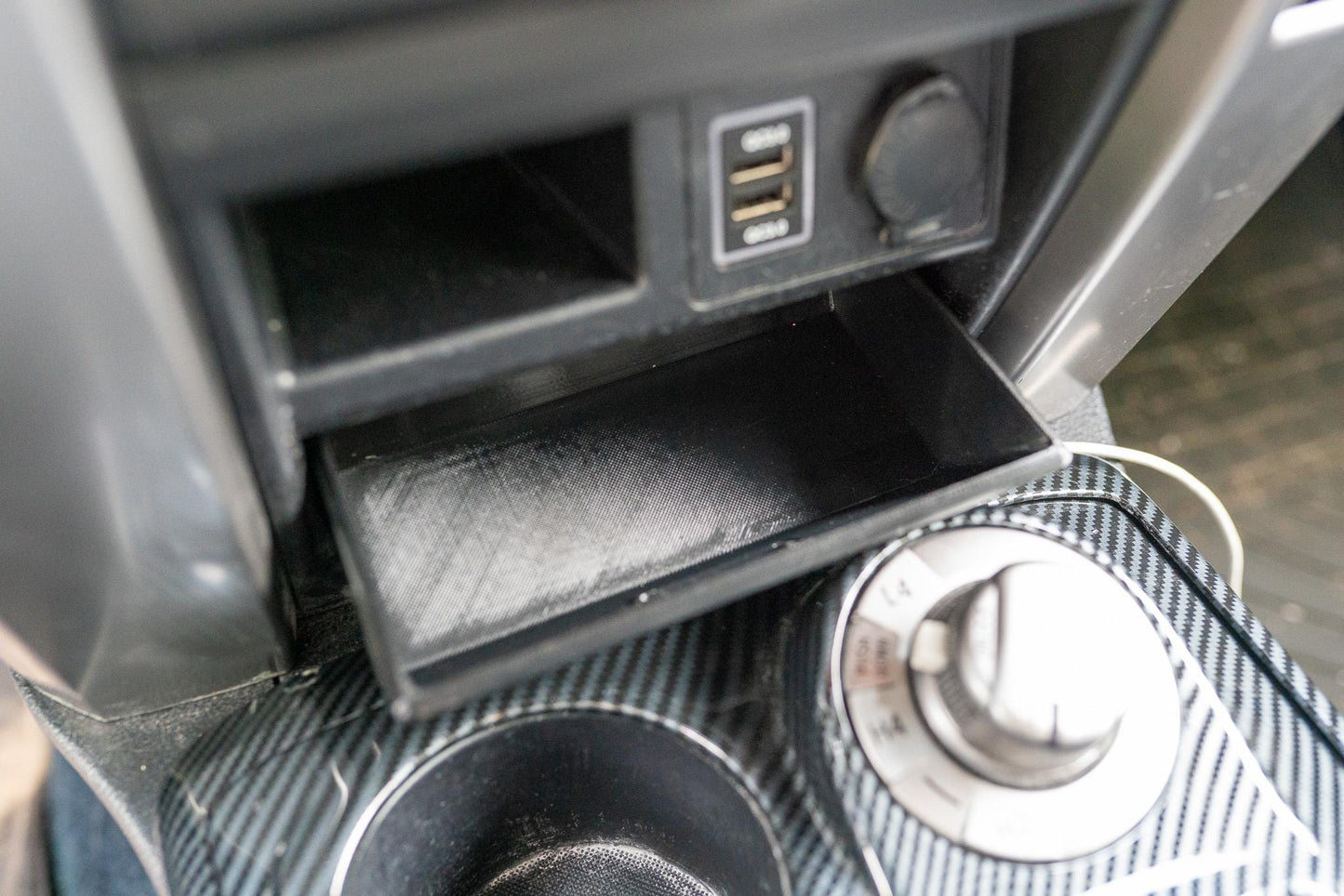 Blank Dash Cubbies for Toyota 4Runner (5th Gen, 2014+) | Dashboard Storage Drawers | Interior Organizer