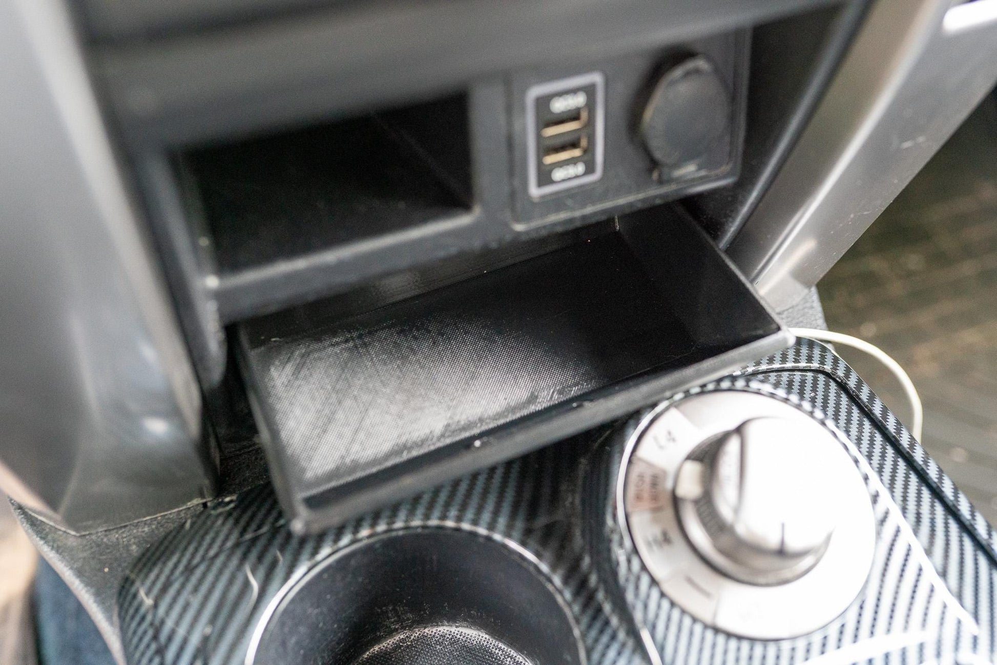 Blank Dash Cubbies for Toyota 4Runner (5th Gen, 2014+) | Dashboard Storage Drawers | Interior Organizer