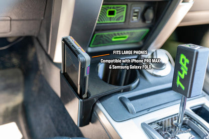 Cup Holder for 4Runner (2010-2024) | Phone Holder | Dual Console Organizer Insert | Toyota