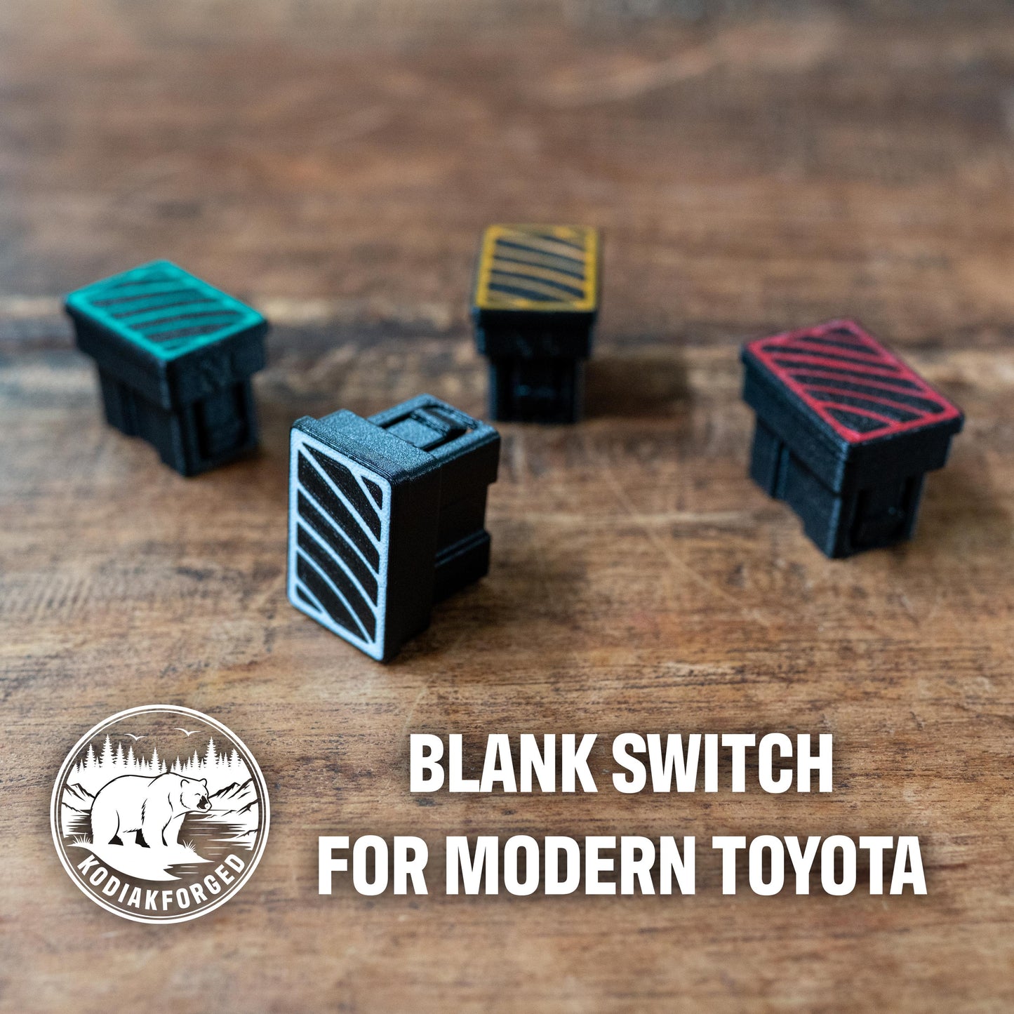 Small Switch Blank | For Toyota | 4Runner, Tacoma, Tundra, Sequoia | Topographic |