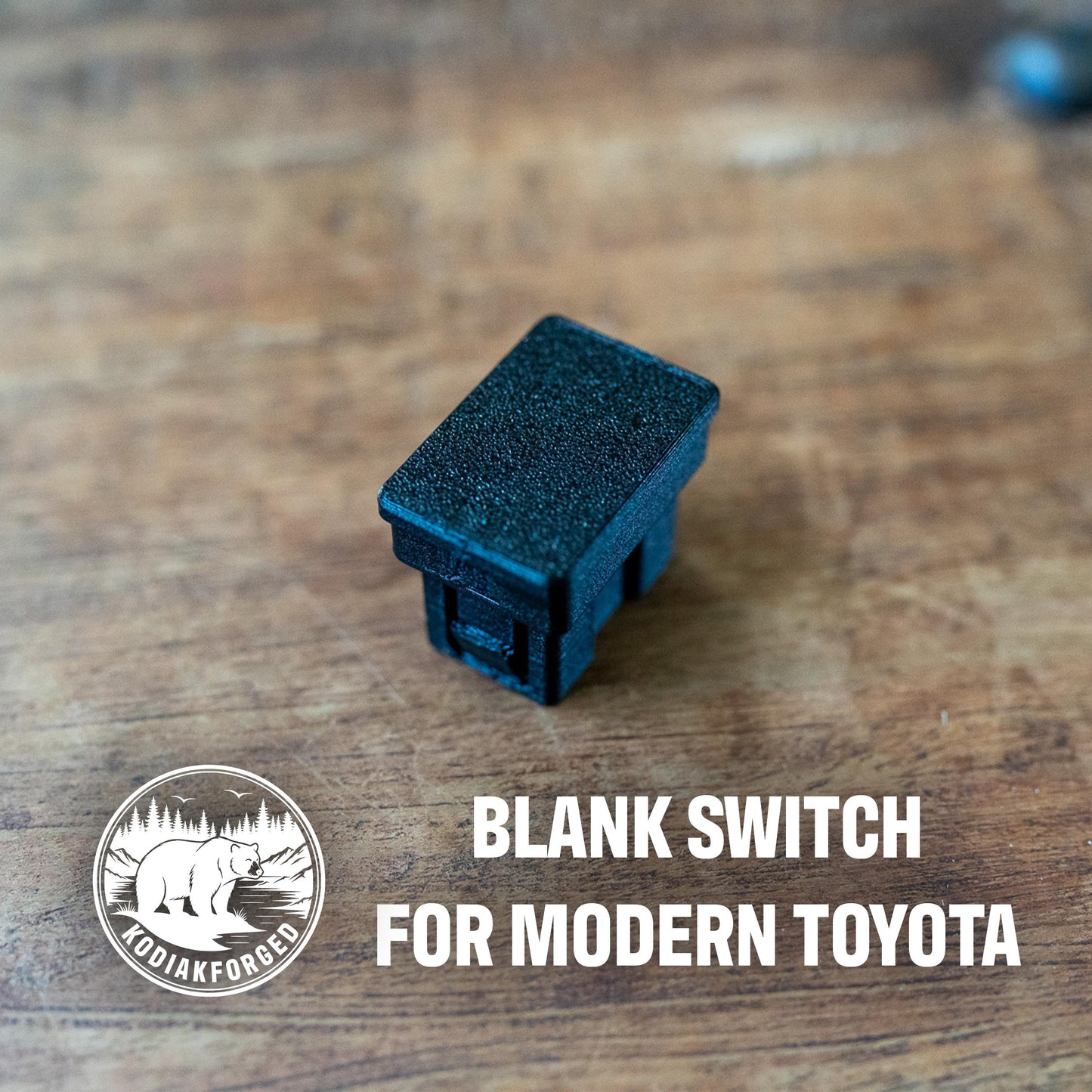 Small Switch Blank | For Toyota | 4Runner, Tacoma, Tundra, Sequoia | Interior Accessory |