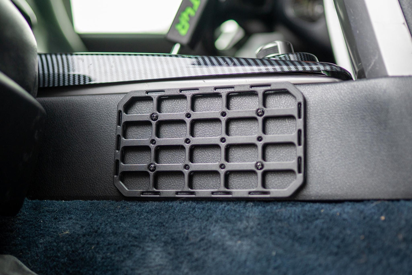 Front Console Molle | For Toyota 4Runner | 5th Gen | 3D Printed ASA Interior Storage Organizer | Tactical Gear Mount | Fits 2010-2024 |