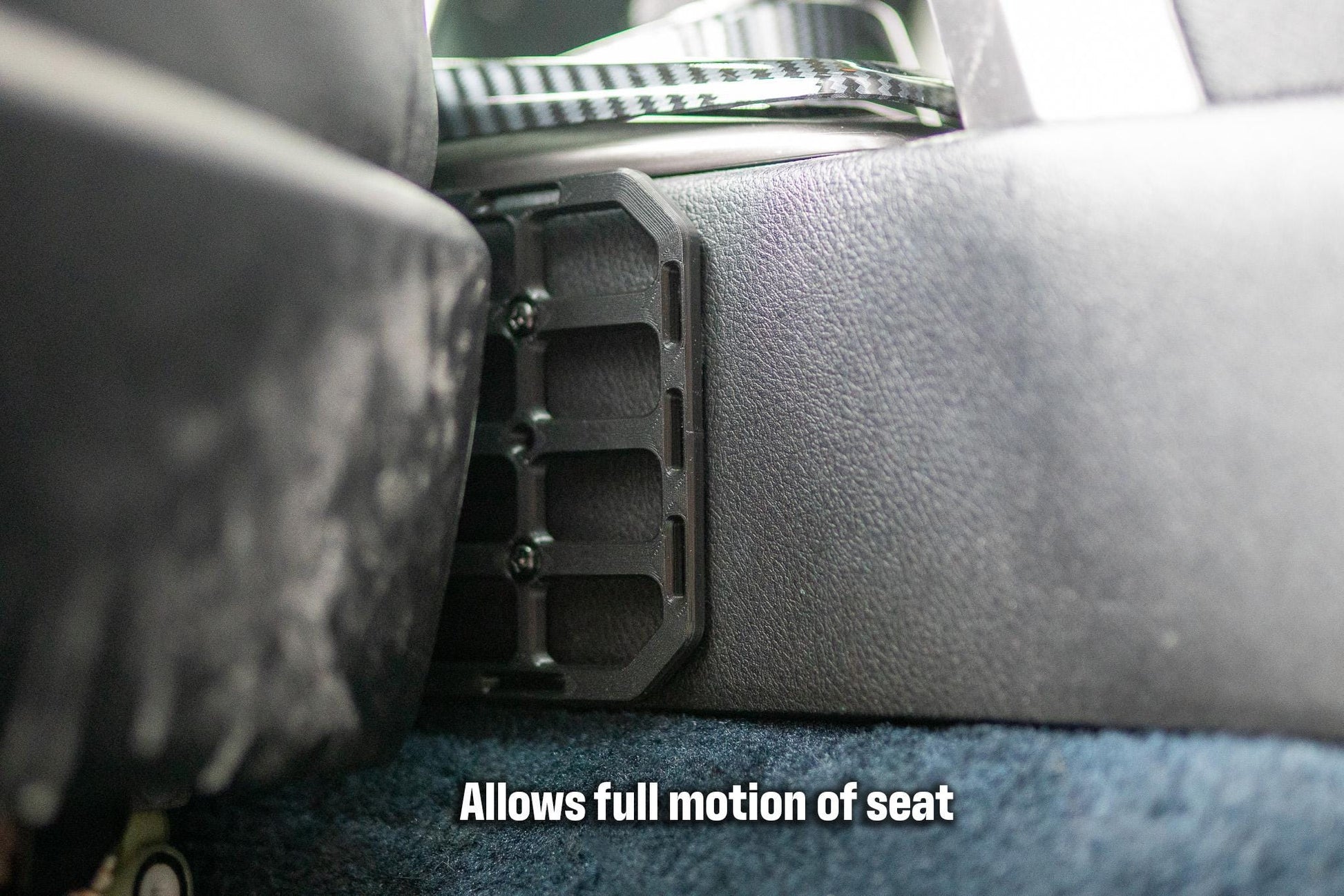 Front Console Molle | For Toyota 4Runner | 5th Gen | 3D Printed ASA Interior Storage Organizer | Tactical Gear Mount | Fits 2010-2024 |