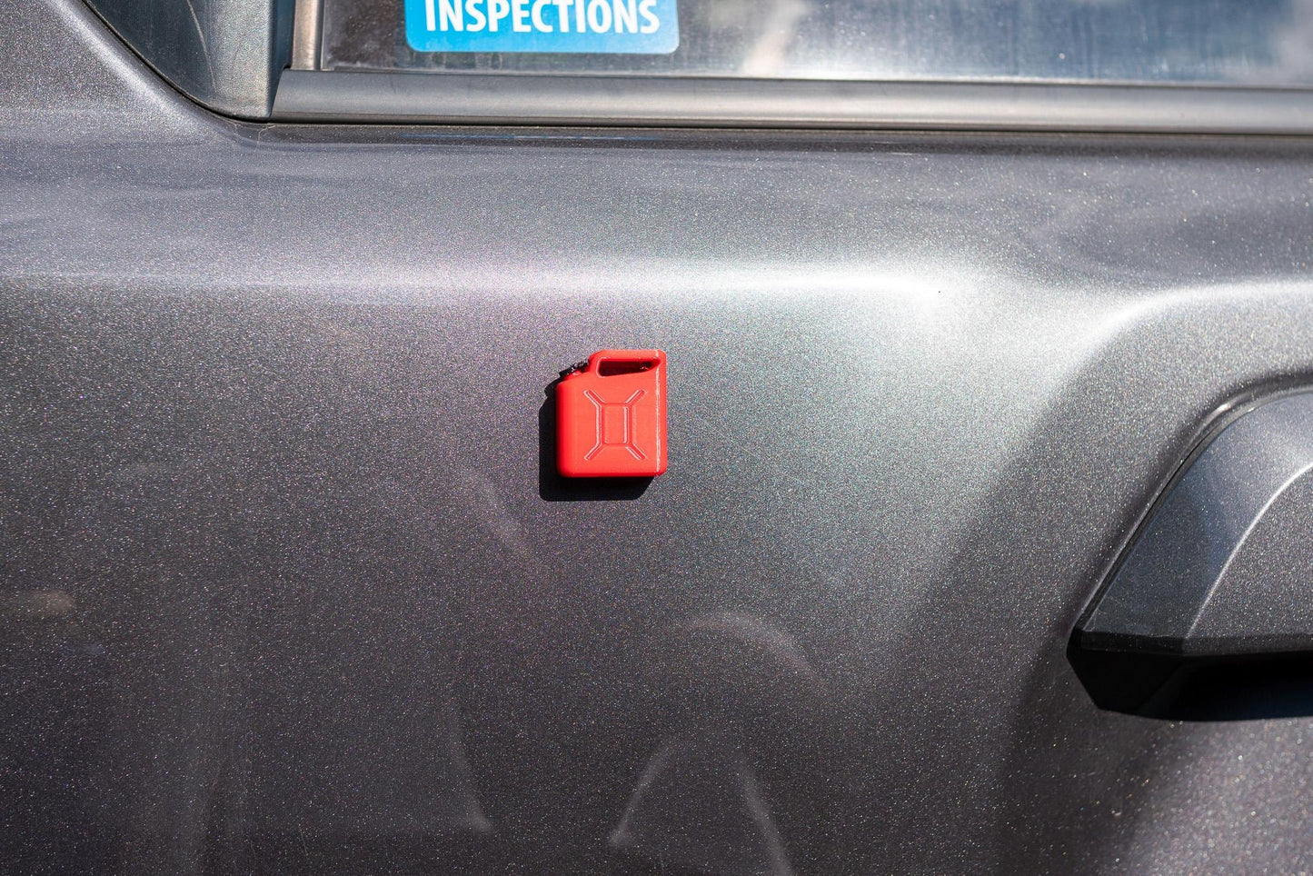 Widdle Jewwy Can | Tiny Magnetic Jerry Can Magnet | Fun Accessory for Vehicles & Fridges