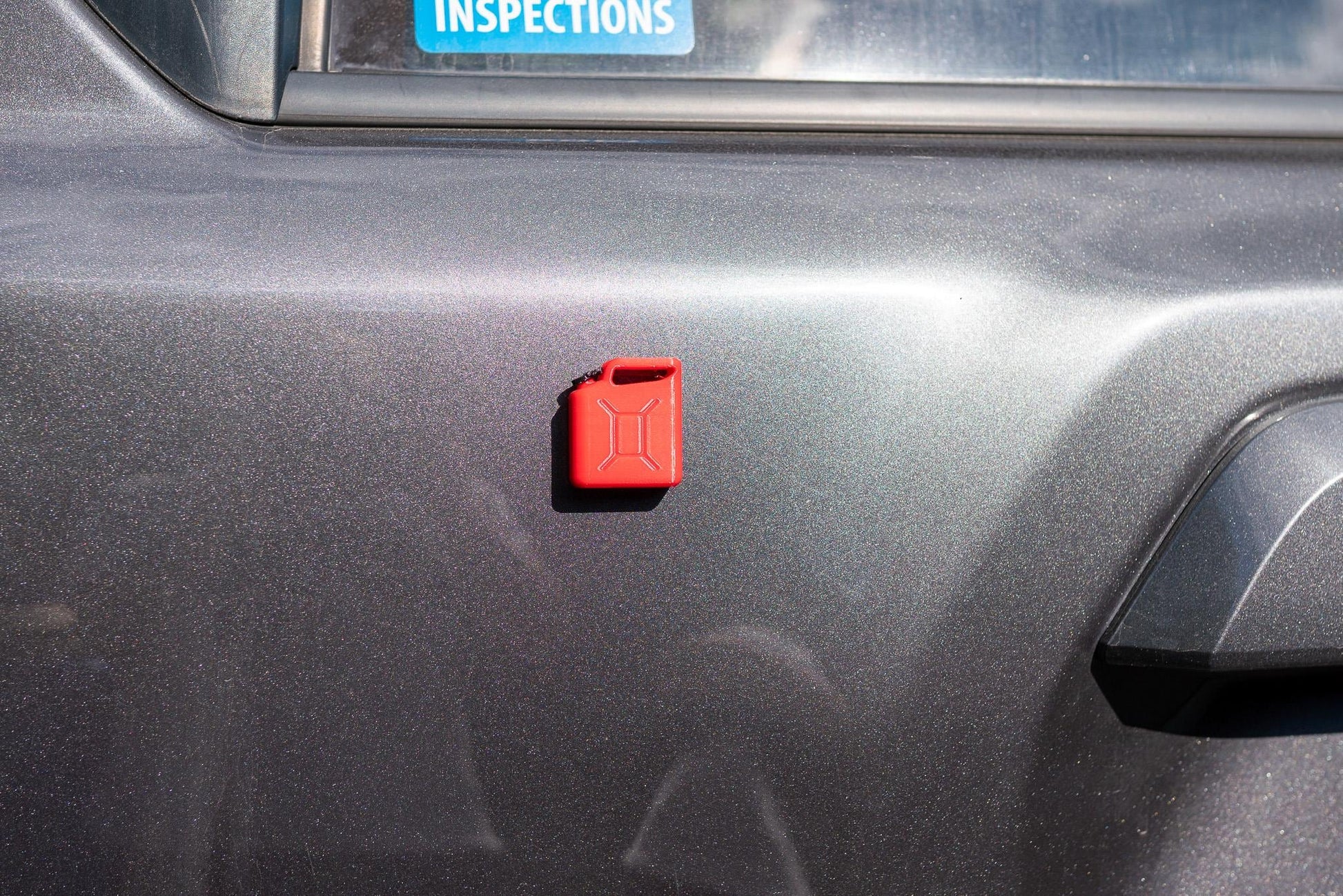 Widdle Jewwy Can | Tiny Magnetic Jerry Can Magnet | Fun Accessory for Vehicles & Fridges
