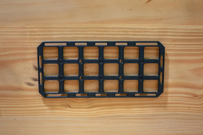 Multi-Use MOLLE Panel | Universal Mount for Vehicle, Wall, Camper & More | Durable ASA | 3D Printed