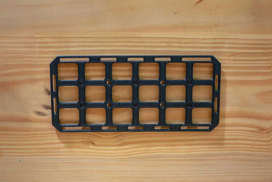 Multi-Use MOLLE Panel | Universal Mount for Vehicle, Wall, Camper & More | Durable ASA | 3D Printed