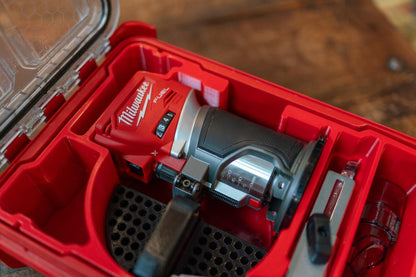 M18 Router Packout Insert for Milwaukee Fuel Compact Router (2723-20), Fits 48-22-8435