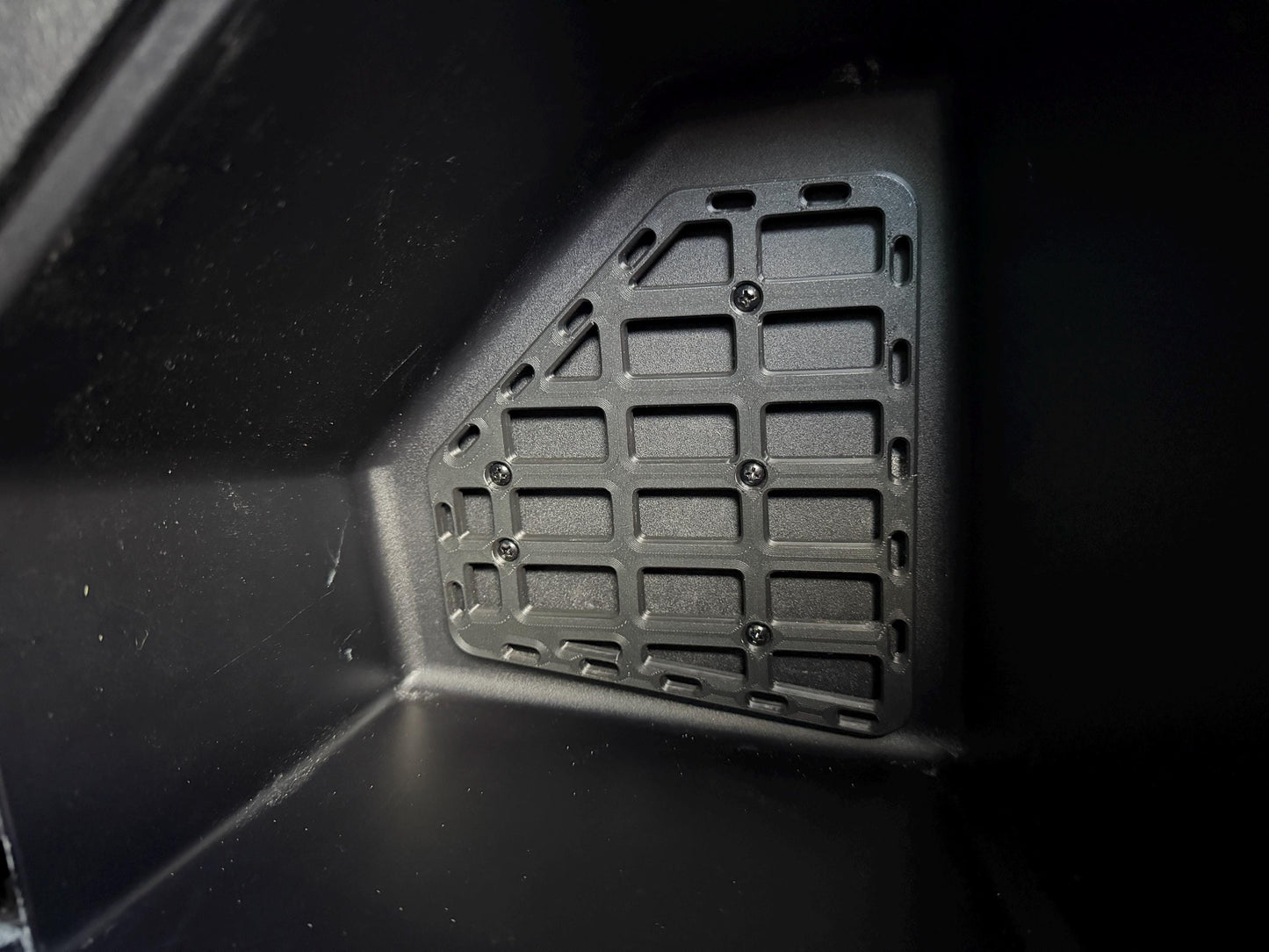 5th Gen 4Runner MOLLE Panel for 3RD ROW Seating | Rear Cargo Cubby Organizer | Fits 2010-2024 | Stop Rattles |
