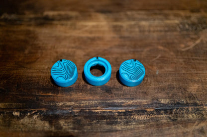 GLOW Climate Knobs for 4Runner | Topographic | SINGLE-ZONE |