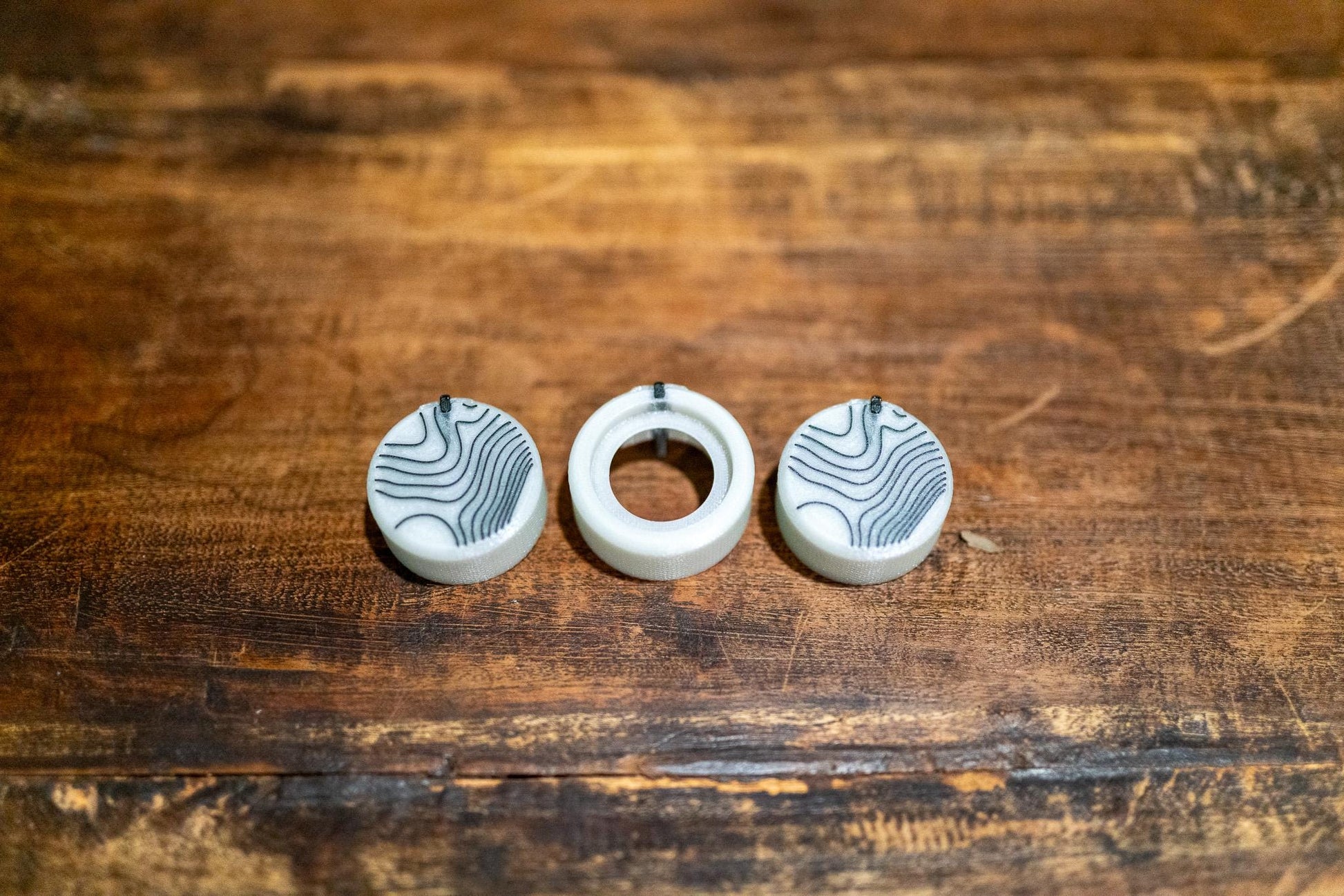 GLOW Climate Knobs for 4Runner | Topographic | SINGLE-ZONE |