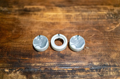 GLOW Climate Knobs for 4Runner | Topographic | SINGLE-ZONE |
