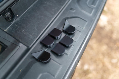 Rear Bumper Bolt Cover Plugs | 5th Gen Toyota 4Runner Trunk Trim Caps | SET OF 6