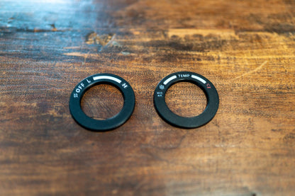 Climate Control Indicator Bezels | for 5th Gen Toyota 4Runner (2010-2024) | SINGLE-ZONE