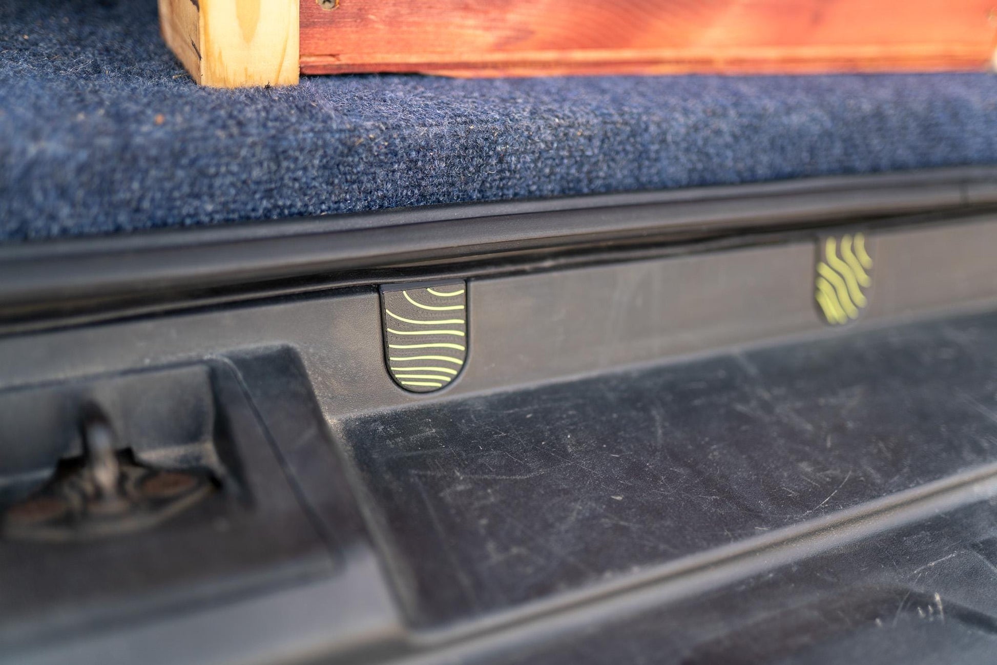 Topographic Bumper Bolt Covers for 5th Gen 4Runner (Set of 6)