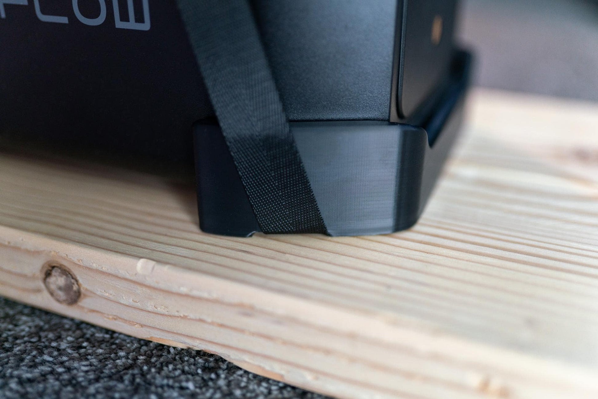 Mounting Rails for EcoFlow Delta 2 | 3D Printed Brackets | Secure Storage | Set of 2