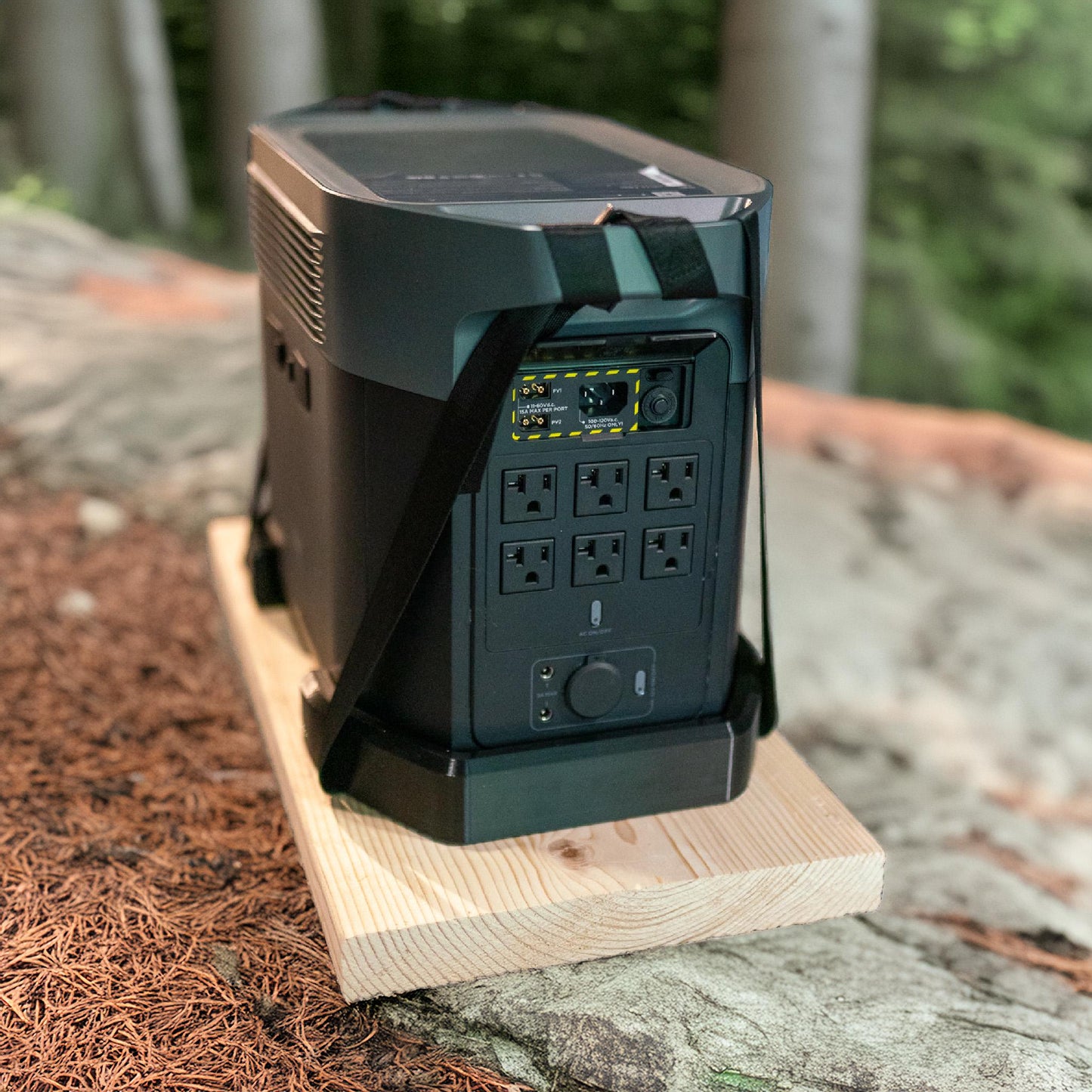 Mounting System for EcoFlow Delta 2 MAX | 3D Printed Brackets |