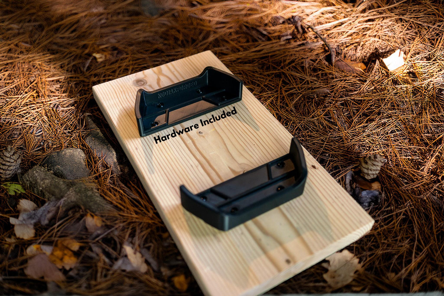 Mounting Rails for EcoFlow Delta 2 | 3D Printed Brackets | Secure Storage | Set of 2