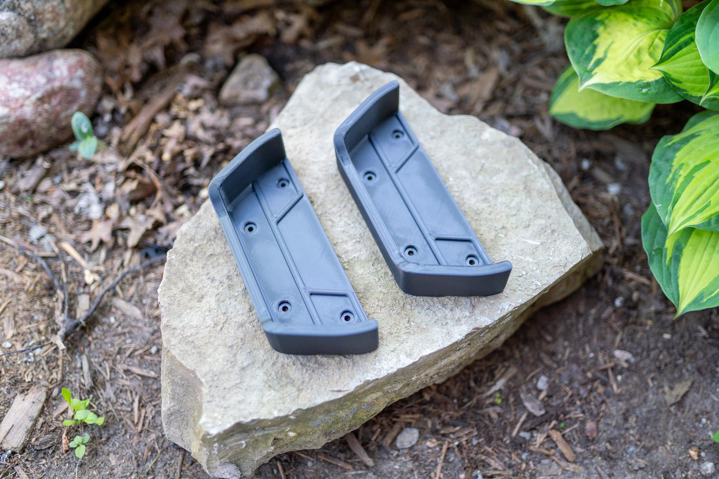 Mounting Rails for EcoFlow Delta 2 | 3D Printed Brackets | Secure Storage | Set of 2