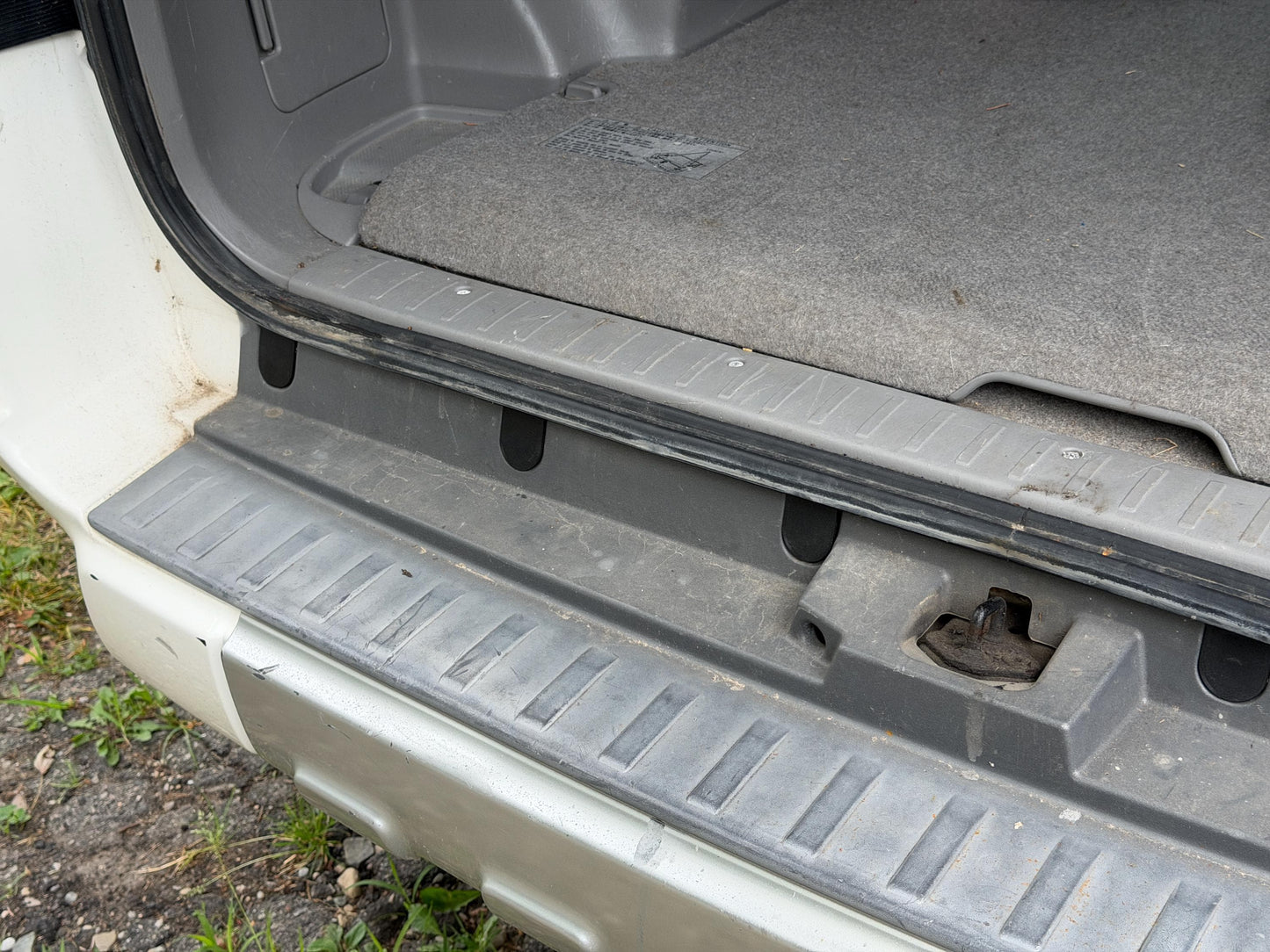 Rear Bumper Bolt Cover Plugs | 4th Gen Toyota 4Runner 2003-2009 | Trunk Trim Caps | 3D Printed Overland Interior | SET OF [6]