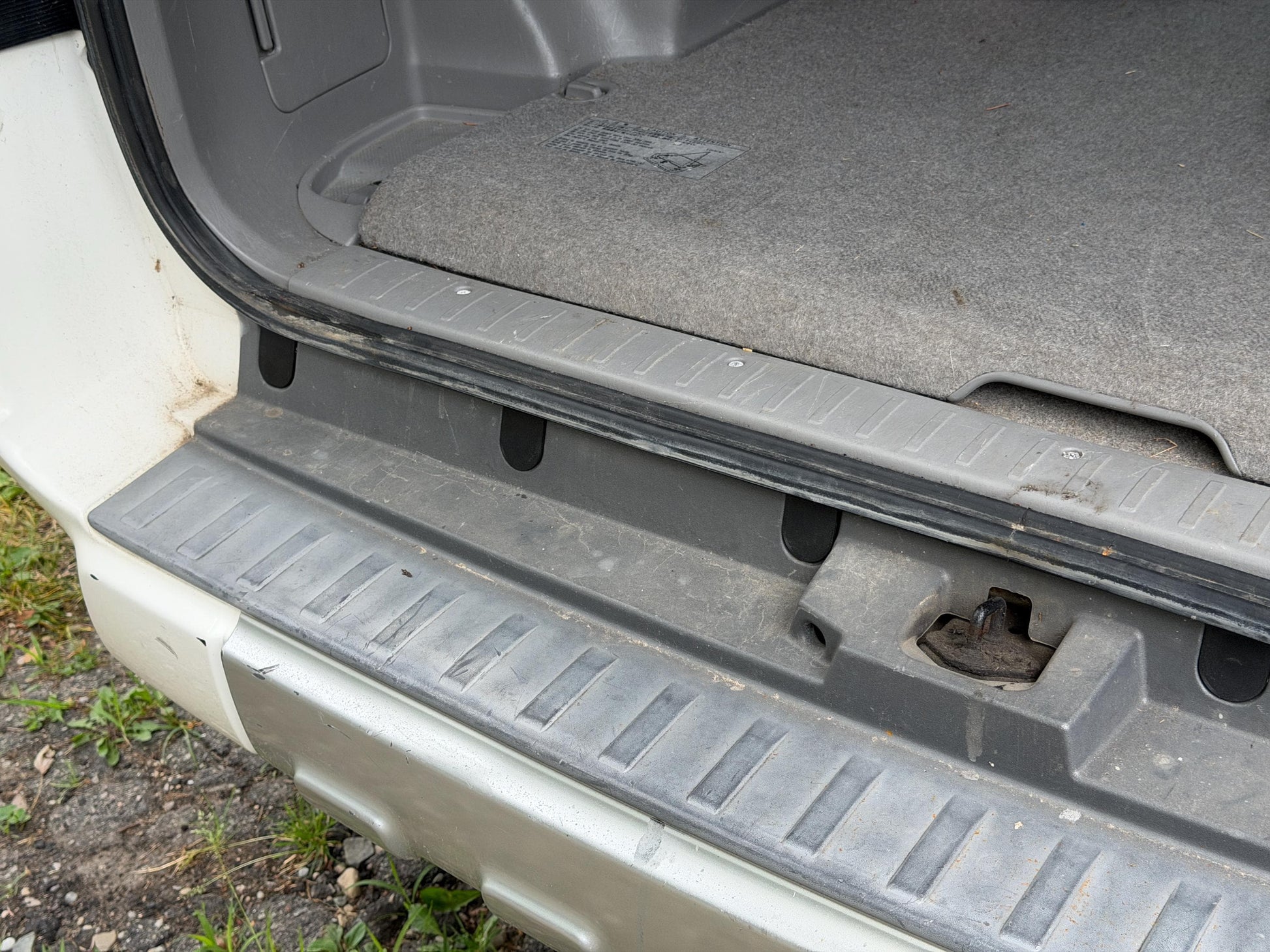 Rear Bumper Bolt Cover Plugs | 4th Gen Toyota 4Runner 2003-2009 | Trunk Trim Caps | 3D Printed Overland Interior | SET OF [6]