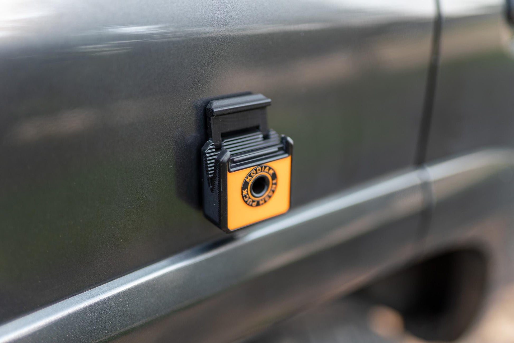 Trash Puck | Magnetic Trash Bag Hook for Car, Truck & Overland Rigs | Campsite Garbage Bag Holder | 3D Printed | Tailgate Camping Gear