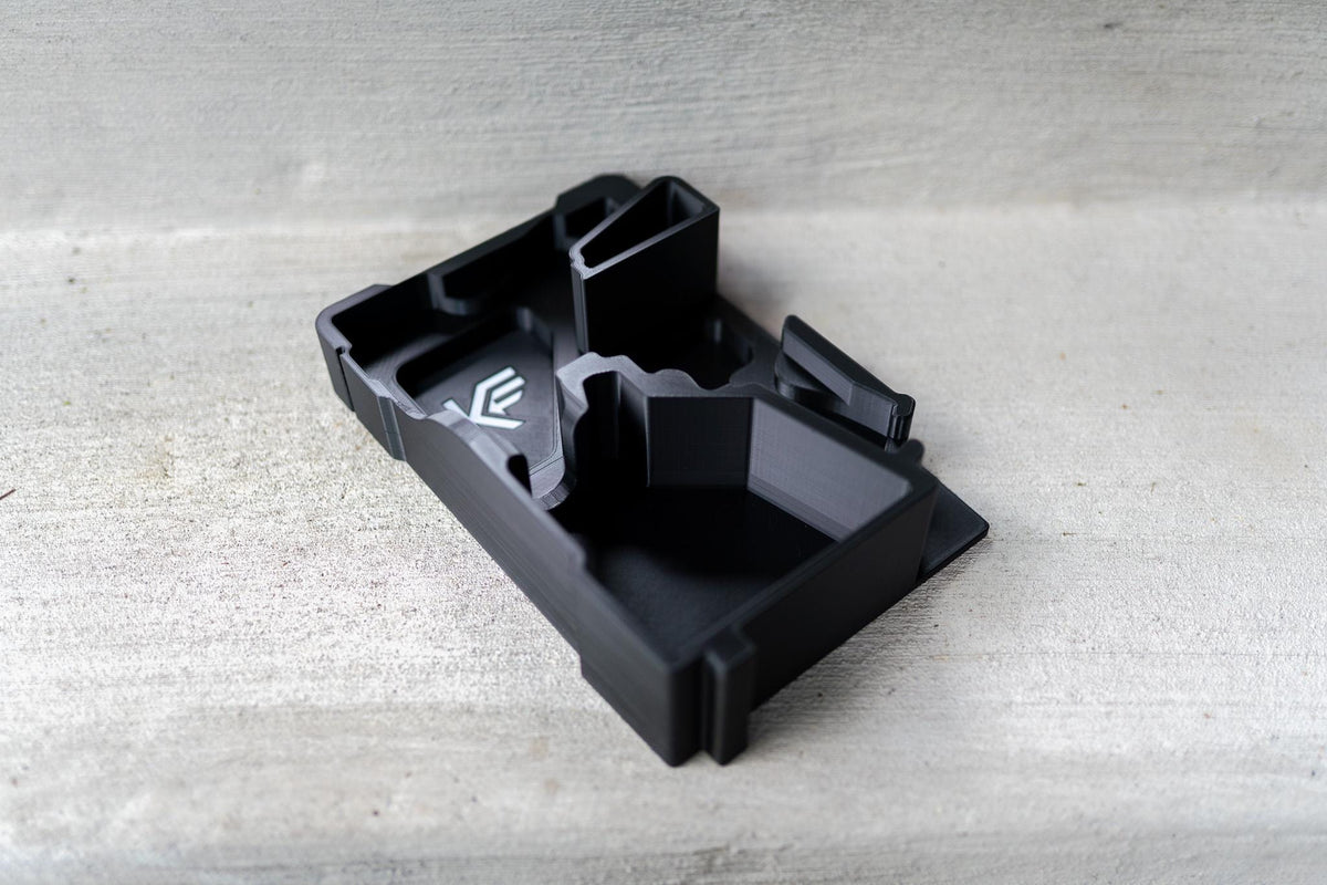 Drill & Impact Insert for Milwaukee Packout Compact Organizer 48-22-8435 | Fits M12 FUEL 3404 Hammer Drill 3453 Impact Driver | 3D Printed