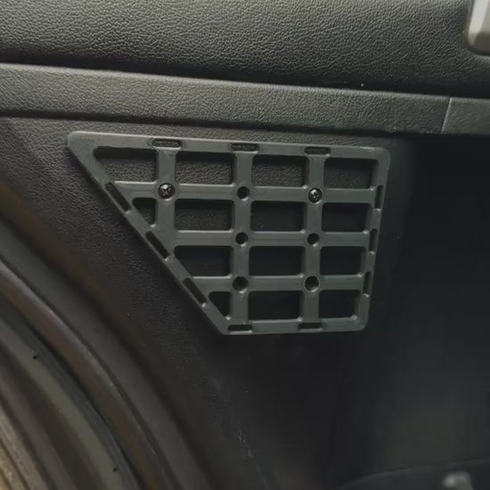 Rear Door Molle | For Toyota 4Runner | 5th Gen | 3D Printed ASA Interior Storage Organizer | Tactical Gear Mount | Fits 2010-2024 |