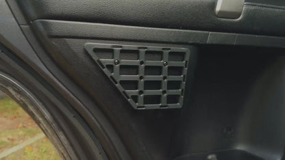 Rear Door Molle | For Toyota 4Runner | 5th Gen | 3D Printed ASA Interior Storage Organizer | Tactical Gear Mount | Fits 2010-2024 |