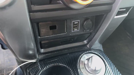 Blank Dash Cubbies for Toyota 4Runner (5th Gen, 2014+) | Dashboard Storage Drawers | Interior Organizer