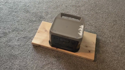 Mount for EcoFlow River 2 Pro / Max | Power Station Holder | Van Life, Overlanding & Garage Base Mount