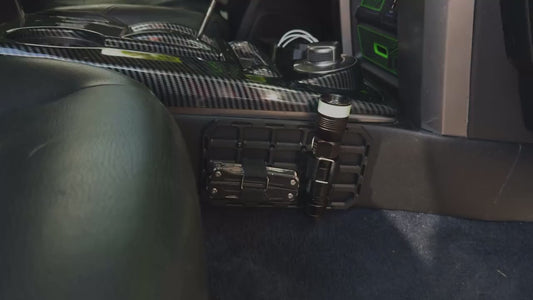 Front Console Molle | For Toyota 4Runner | 5th Gen | 3D Printed ASA Interior Storage Organizer | Tactical Gear Mount | Fits 2010-2024 |