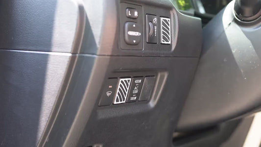 Small Switch Blank | For Toyota | 4Runner, Tacoma, Tundra, Sequoia | Interior Accessory |
