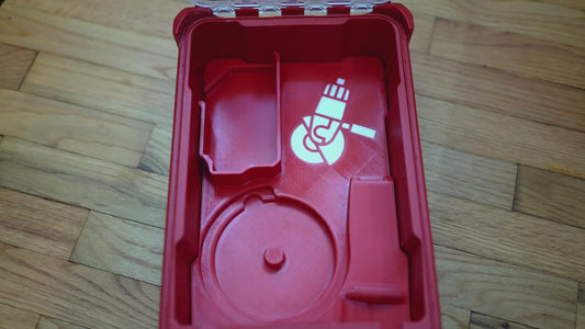 M18 Grinder Packout Organizer (48-22-8435) FITS 2780/2780-20 | Integrated Disk, Wrench & Guard Holder |