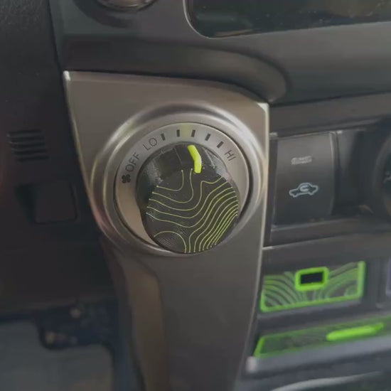 Climate Knobs for 5th Gen 4Runner - Single-Zone