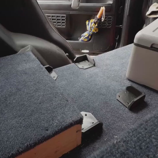 Multi-Use Mount Set | Cooler, Battery, Fridge Holder | Van, Workshop, Garage