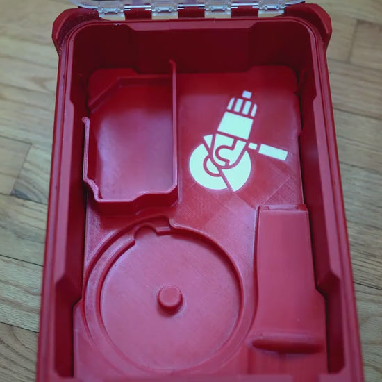 M18 Grinder Packout Organizer (48-22-8435) FITS 2780/2780-20 | Integrated Disk, Wrench & Guard Holder |